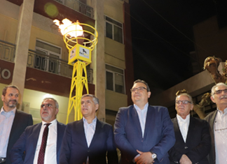 ΕΔΑ ΘΕΣΣ: Εγκαινιάστηκε στον Τύρναβο ο σταθμός υγροποιημένου αερίου  ΕΔΑ ΘΕΣΣ: Εγκαινιάστηκε στον Τύρναβο ο σταθμός υγροποιημένου αερίου