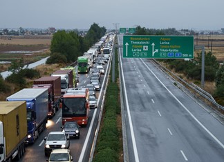 Κανονικά η κυκλοφορία προς Θεσσαλονίκη Κανονικά η κυκλοφορία προς Θεσσαλονίκη