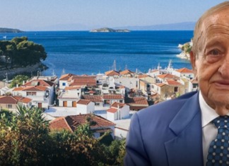 Πέθανε ένας σπουδαίος ευεργέτης της Σκιάθου Πέθανε ένας σπουδαίος ευεργέτης της Σκιάθου