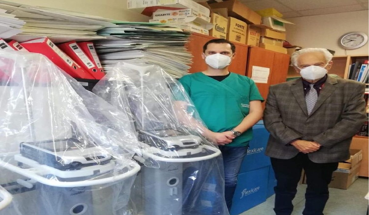 Φορητούς αναπνευστήρες δώρισε η τράπεζα Θεσσαλίας στο Πανεπιστημιακό