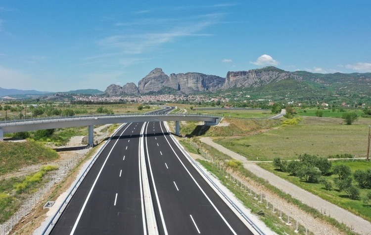 E65: Στο 50,9% το τμήμα Καλαμπάκα - Εγνατία