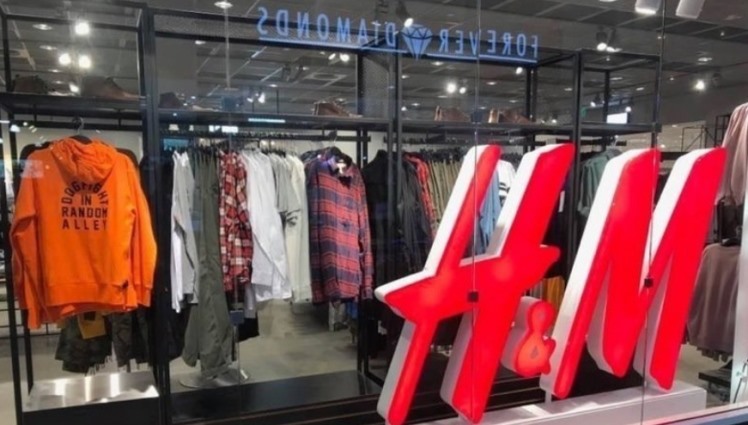 Το μεγάλο στοκ τροχοπέδη για την H&M