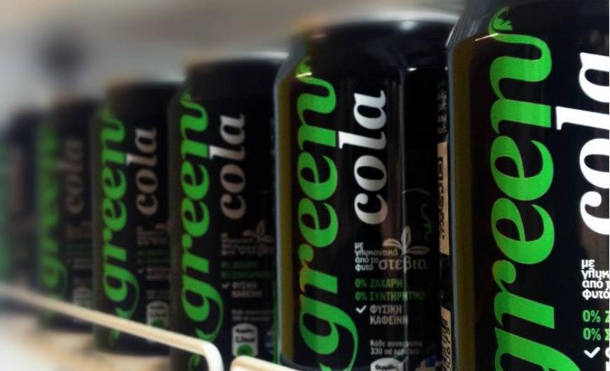 Mερίδιο αγοράς 10% στα αναψυκτικά τύπου Cola από την Green Cola