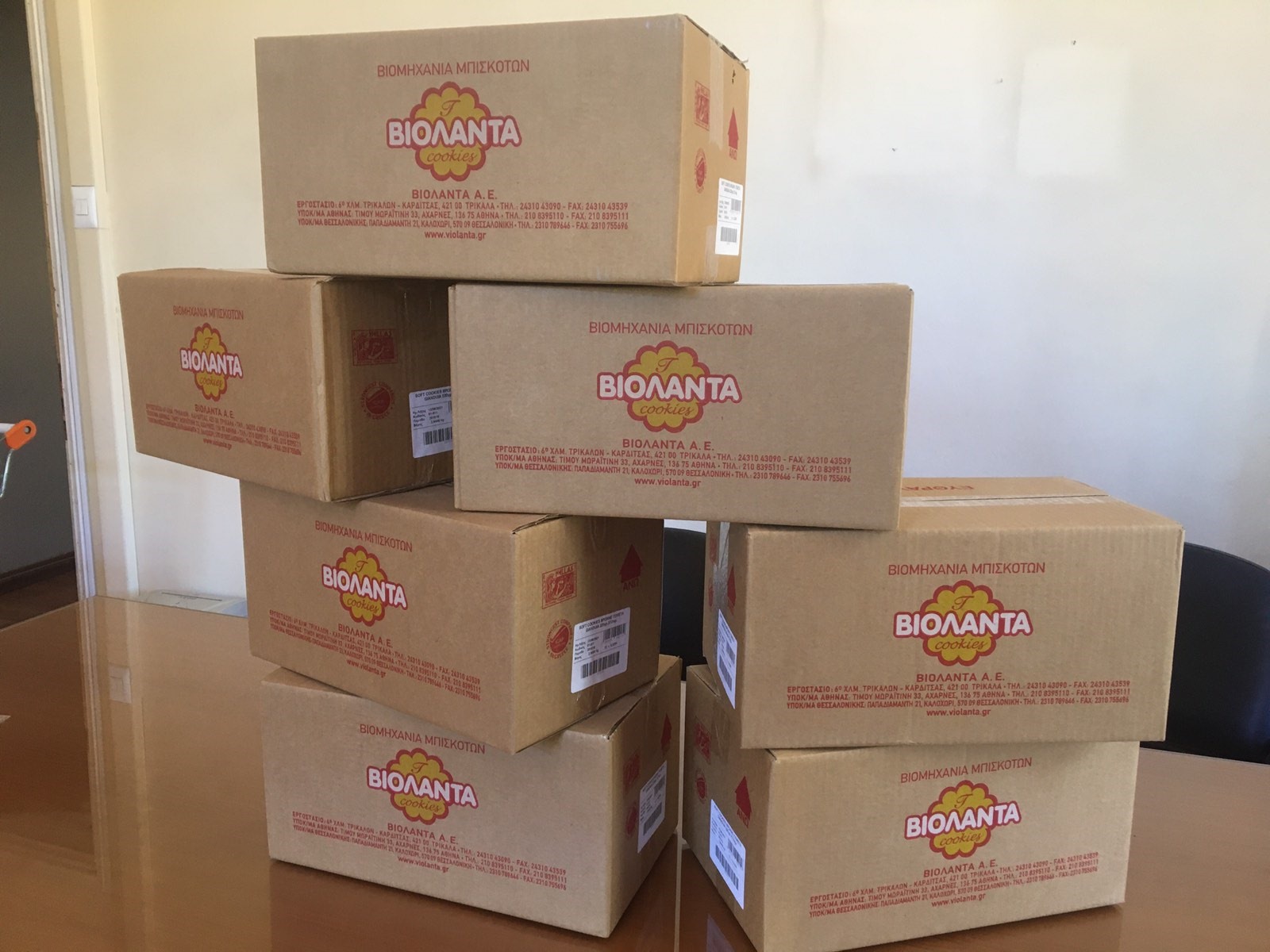 Τα μπισκότα Βιολάντα ταξιδεύουν σε όλο τον κόσμο